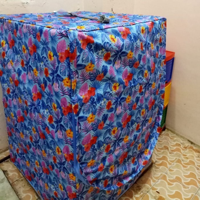 Terlaris Cover Mesin Cuci 6 - 8Kg Medium Bermotif Promo Terbaru
