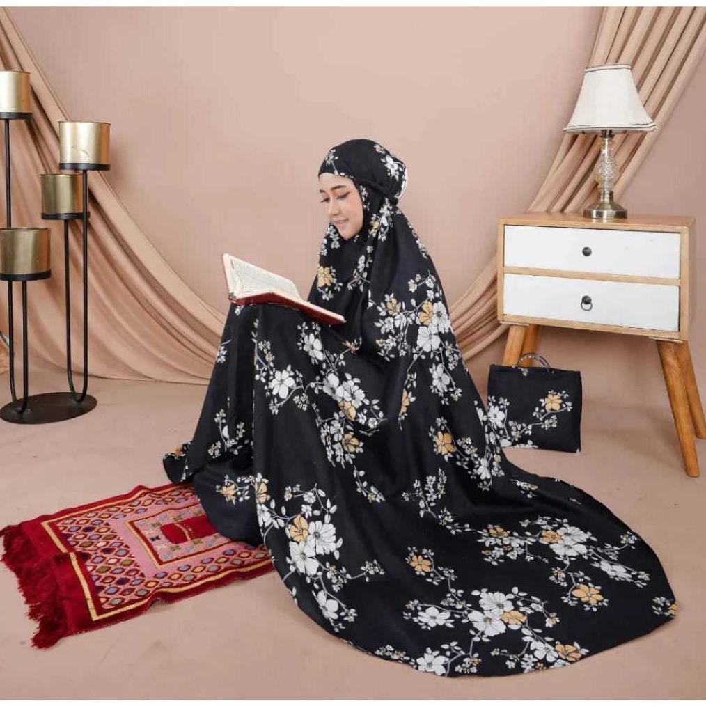 MUKENA MOTIF TERBARU/MUKENA MOTIF BUNGA SAKURA TERLARIS/MUKENA REMAJA&DEWASA/MUKENA 2024 COD