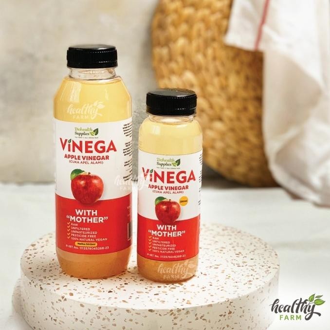 

SF Cuka Apel Organik Murni Vinega / Organic Apple Cider Vinegar 250ml