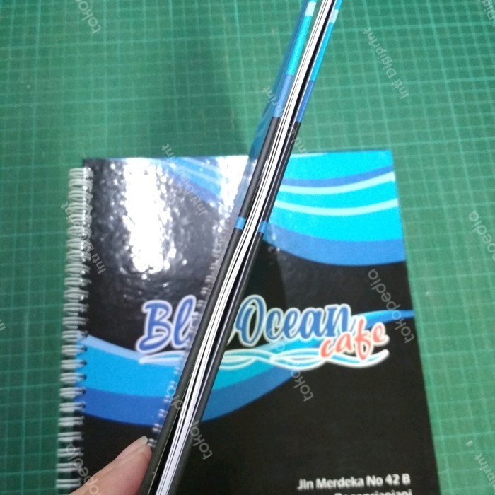 

BARANG TERLARIS Hardcover Agenda - Menu - A4 - 10 lembar Custom