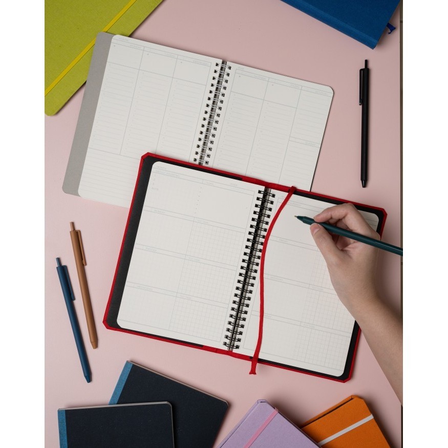 

BARANG TERLARIS Moonet Cloth Cover Notebook Growth Series