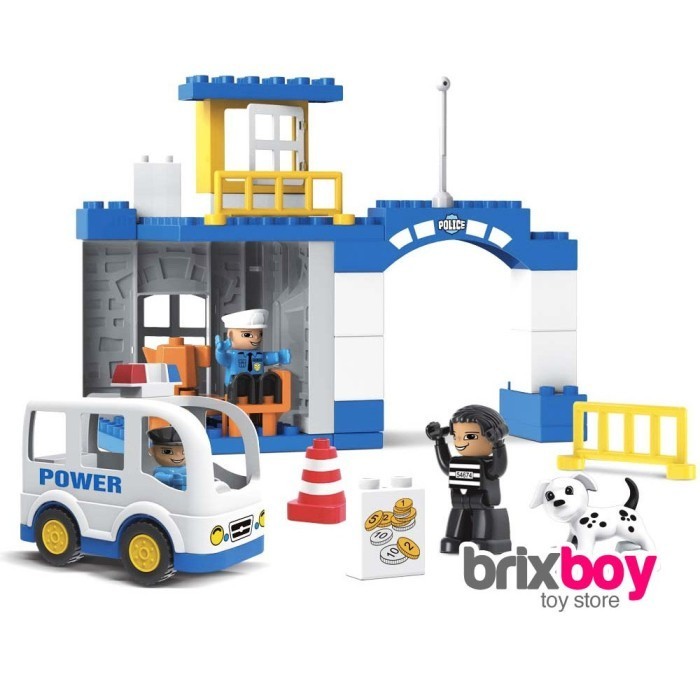 PROMO MAINAN ANAK BALOK DUPLO FIRE STATION, POLICE STATION, ZOO, KERETA API TERMURAH