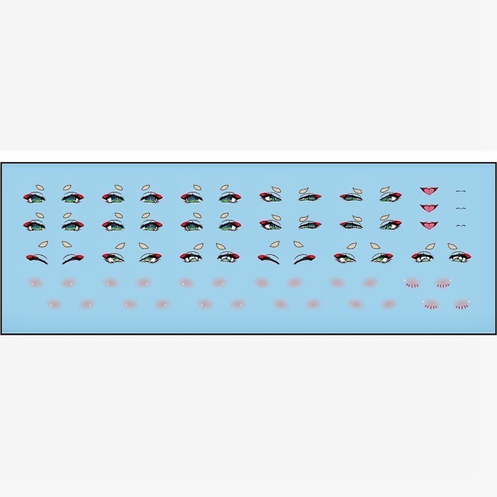 MUST HAVE MEGAMI DEVICE ASRA TAMAMONOMAE WATER DECAL TRANSAMSPHERE DECAL TERBARU