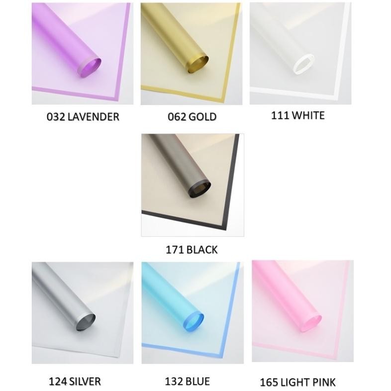 

Gaya yang memukau, penawaran yang menggoda." [20 LEMBAR] Flower Wrapping Paper Translusen List Kertas Buket Bunga Korea Cellophane ||