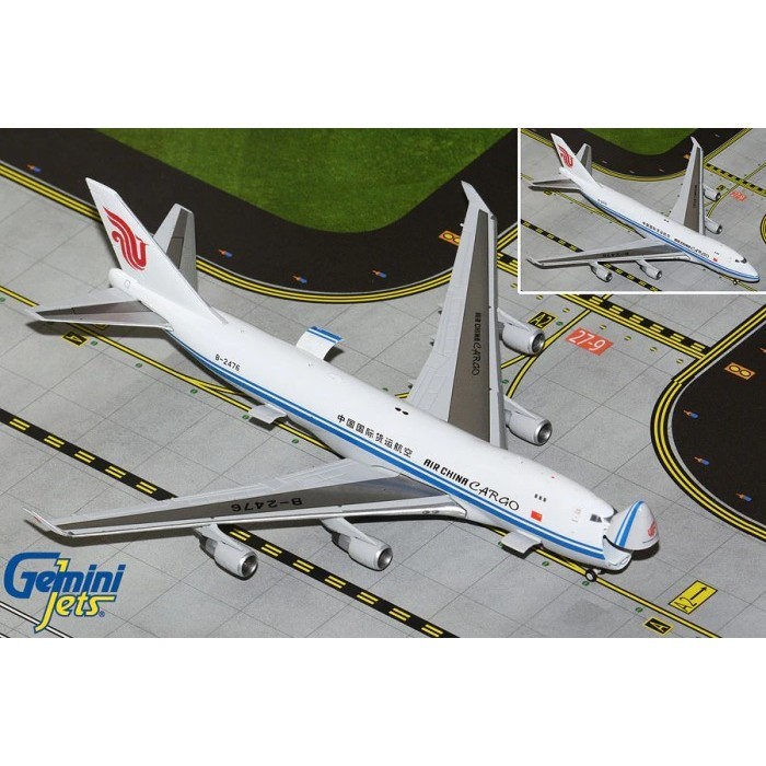 MUST HAVE GEMINI JETS GJCCA2066 1:400 AIR CHINE CARGO BOEING 747-400F TERLARIS