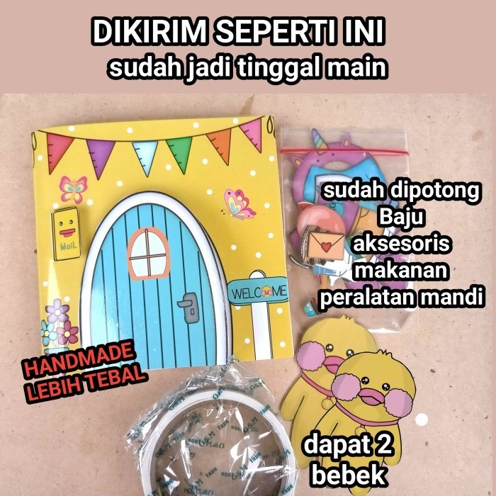 

Terlaris Paper Duck House Book Sudah Disusun Tinggal Main Saja Promo Terbaru