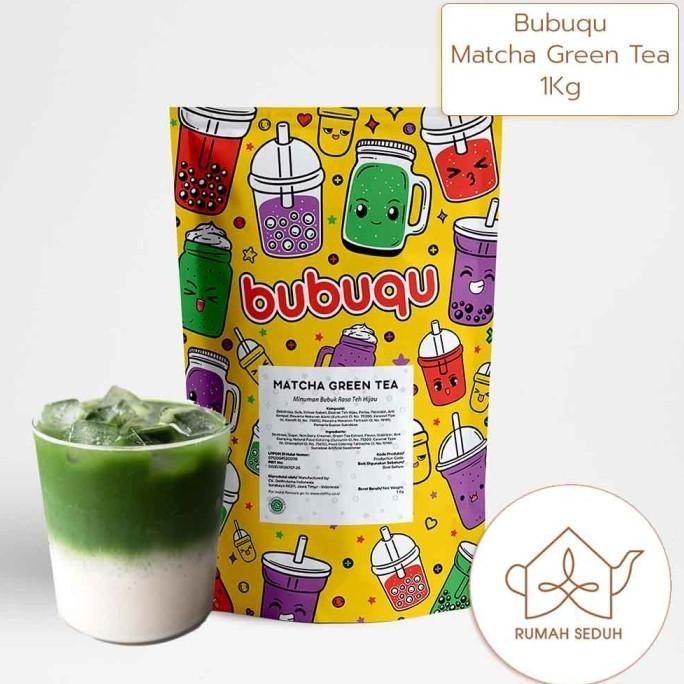 

1Kg Bubuqu Matcha Green Tea Powder Drink - Minuman Bubuk Teh Hijau Jpn BS09