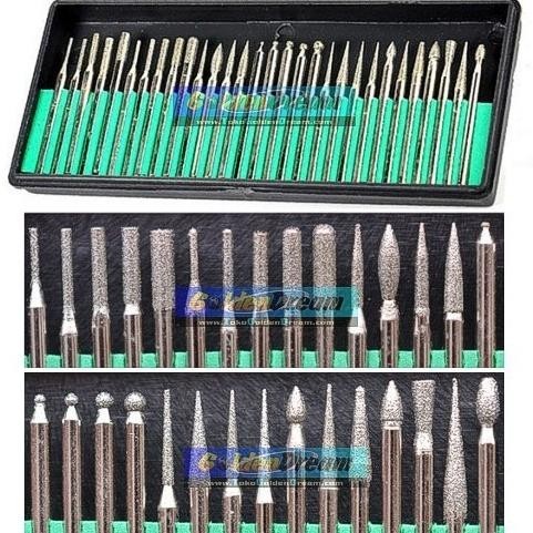 

30 Mata Grafir Campur Isi Ulang Engraving Tip Alat Ukir Diskon | Opheliazulaikastore