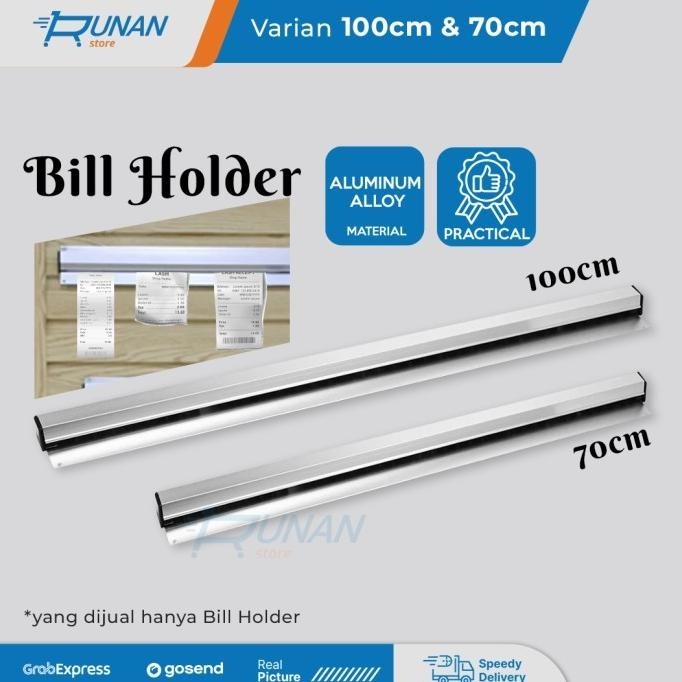 

Bill Holder 70cm - Penjepit Bon Jepitan Nota Restaurant - Bill Grabber