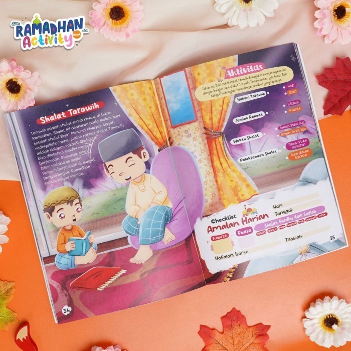 

Buku Aktivitas Ramadhan Anak - Buku Kegiatan Ramadhan Anak - Ziyad 024