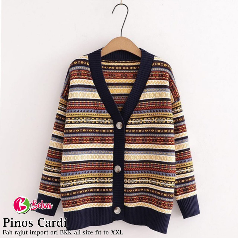 [COLD COLLECTIONS] (READY LIU) LIU cardigan rajut viral renjun kpop korean style CAPELA METTA PINOS