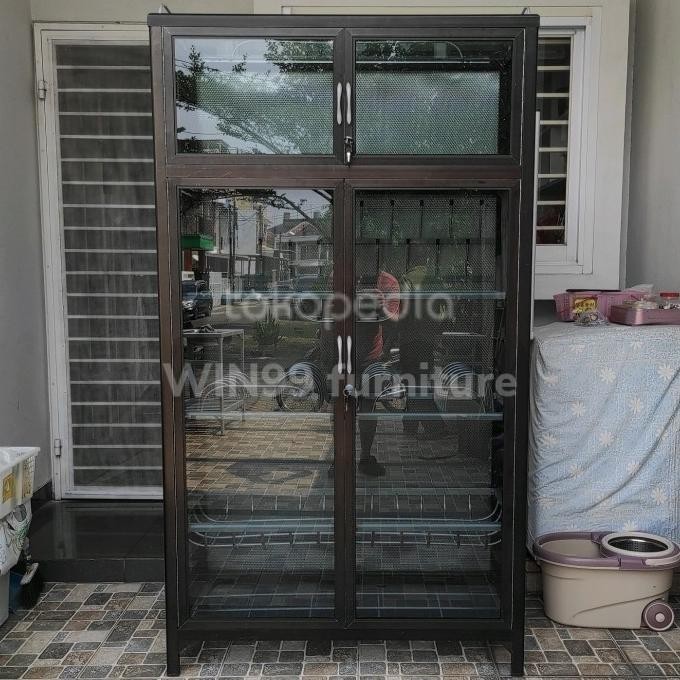 Lemari Piring Super Tebal/Rak Piring Besar/Rak Piring Super Kuat.