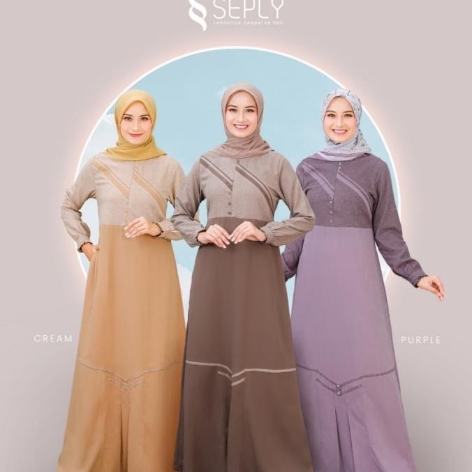 Terbaik Gamis Seply Meyra 204 Limited Edition