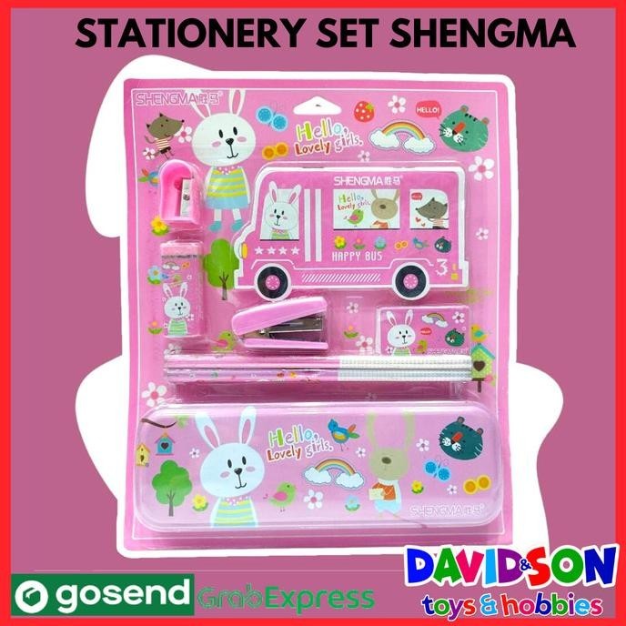 

Stationery Set Shengma / Paket Alat Tulis Sm-8856 Original