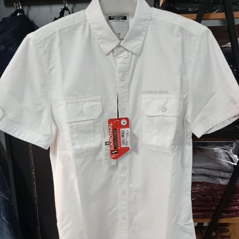 [FRESH STYLE] GET IT NOW Cardinal Jeans - Kemeja polosan Cardinal Jeans