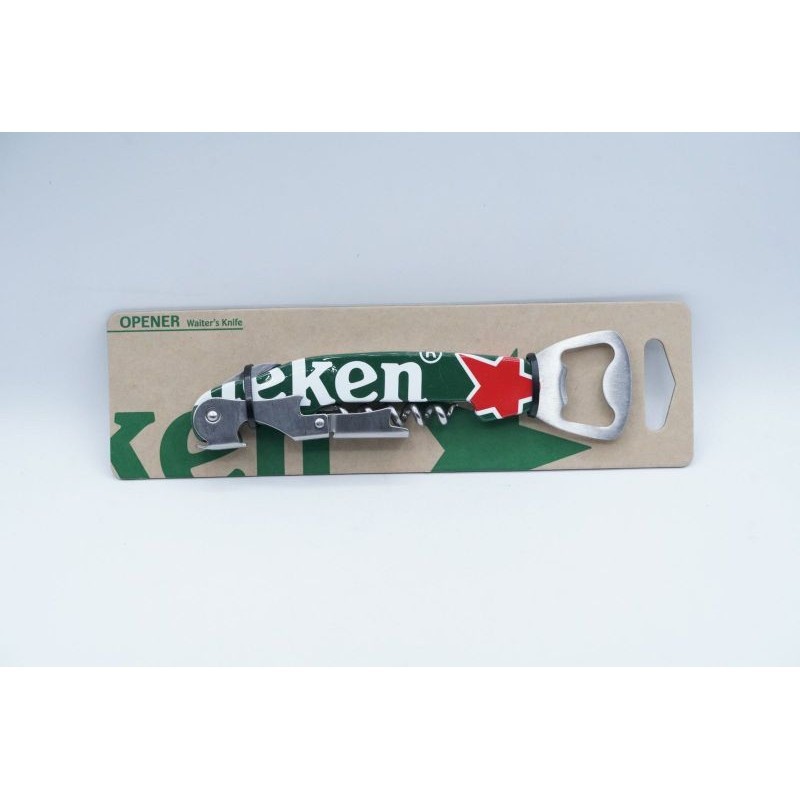Heineken Bottle Opener Waiter Knife Pembuka Botol Merchandise Amsterdam