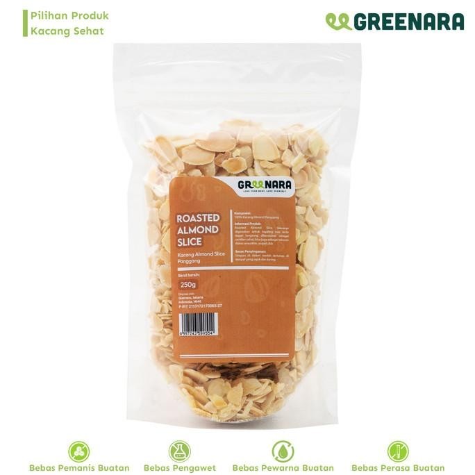 

Sale Now Kacang Almond Iris Panggang 250Gr / Roasted Almond Slice Terbaik