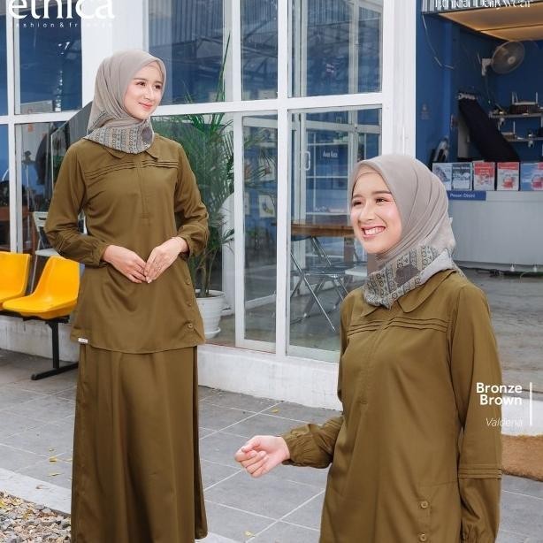 Setelan Ethica Ayumi Uniform 19 Bronze Brown Terbaik
