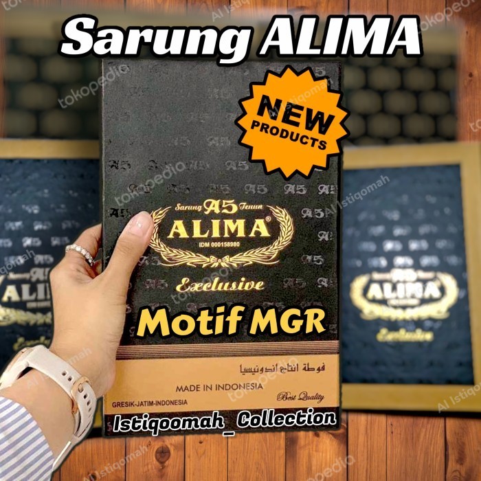 Sarung Tenun ALIMA 210 MGR Motif Songket SGE