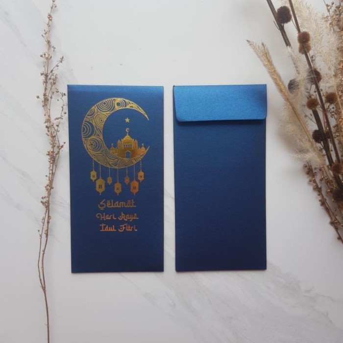 

Premium Amplop Lebaran Thr Idul Fitri Eid Mub Glossy Gold Uk