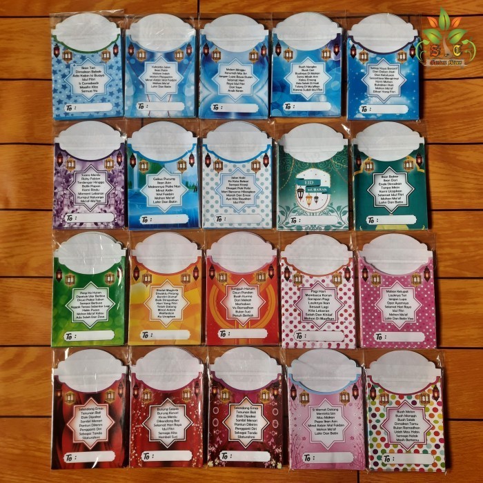 

Amplop Lebaran Unik Medium Motif Kartun / Kter 1 Pack Isi 10 Pcs
