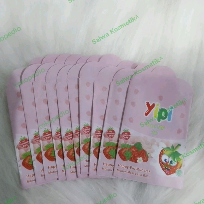 

Amplop Lebaran Motif Yupi Per Pack Isi 10