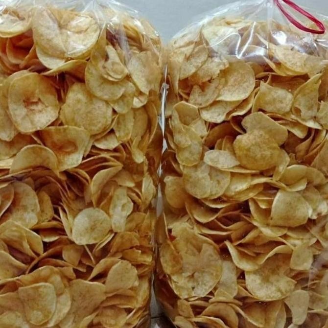 

Keripik Kentang Sour Cream & Onion Homemade Kiloan 1Kg JS