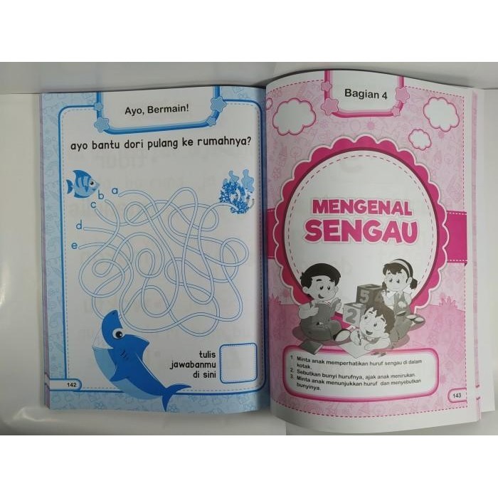 

BUKU ANAK TK & PAUD ; PAKET KOMPLIT MEMBACA TANPA MENGEJA Best Seller