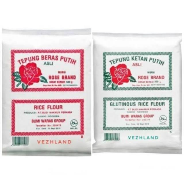 

Tepung Beras / Ketan Rose Brand 500Gr 050
