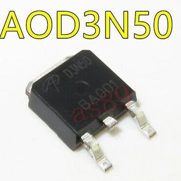 AOD3N50 AOD 3N50 D3N50 500V 3A N Channel MOSFET