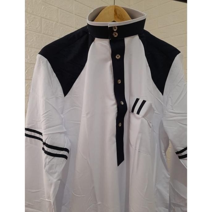 Baju Muslim Gamis Polos Pria Impor Asli Arab Saudi Merk Amari Thobe Berkualitas