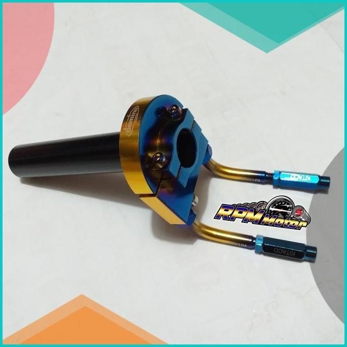 Slongsong Gas Spontan Twotone Plus 2 L Gas Twotone Ninja Vario Beat Mi