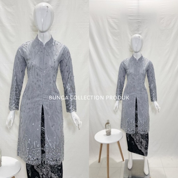 Kebaya Tunik Brokat / Kebaya Tunik Tille / Kebaya Brokat /Kebaya Tunik