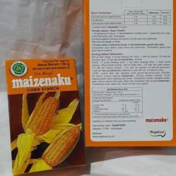 

Maizena Tepung Jagung 100Gr Termurah 062