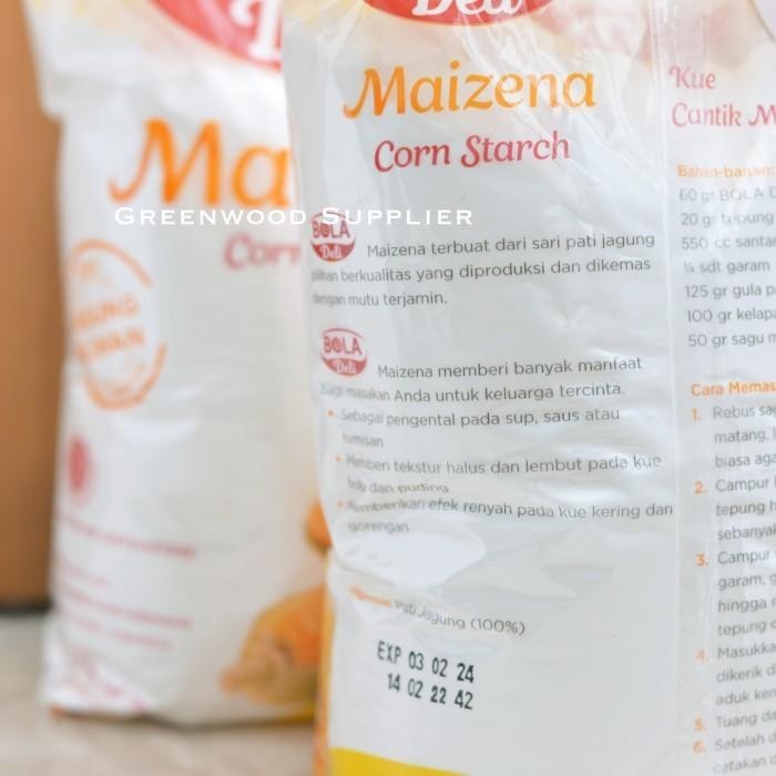 

Tepung Maizena / Corn Starch Bola Deli - 1Kg 029