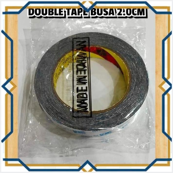 

[RDY] DOUBLE TAPE BUSA 3M 2.0CM SUPER LEKAT
