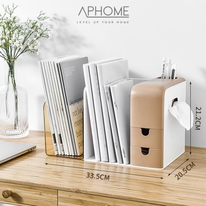 

APHOME Kotak File Tray Folder Box Desk Organizer Rak Buku Meja DESTA - kuigrocery