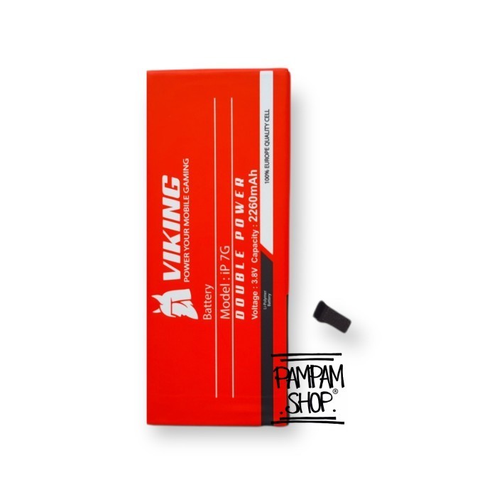 NEW SERIES BATERAI VIKING DOUBLE POWER ORIGINAL APPLE IPHONE 7 / 7G BATRE BATRAI QUALITY ORIGINAL