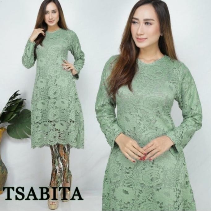 Trend Setelan Kebaya Brokat~Setelan Kebaya~Baju Kurung~Kebaya Original