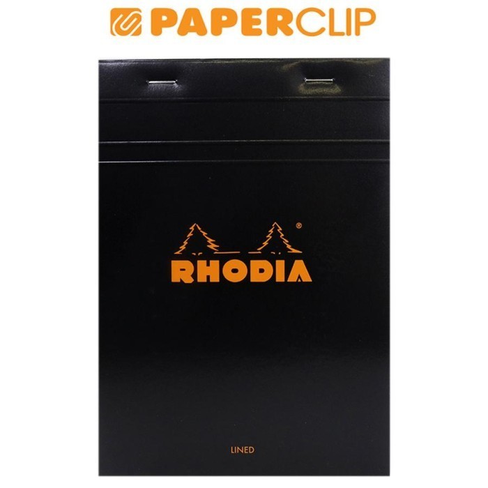 

Update Notepad Rhodia N16 Head Stapled Black A5 Lined 166009Expc Bergaransi