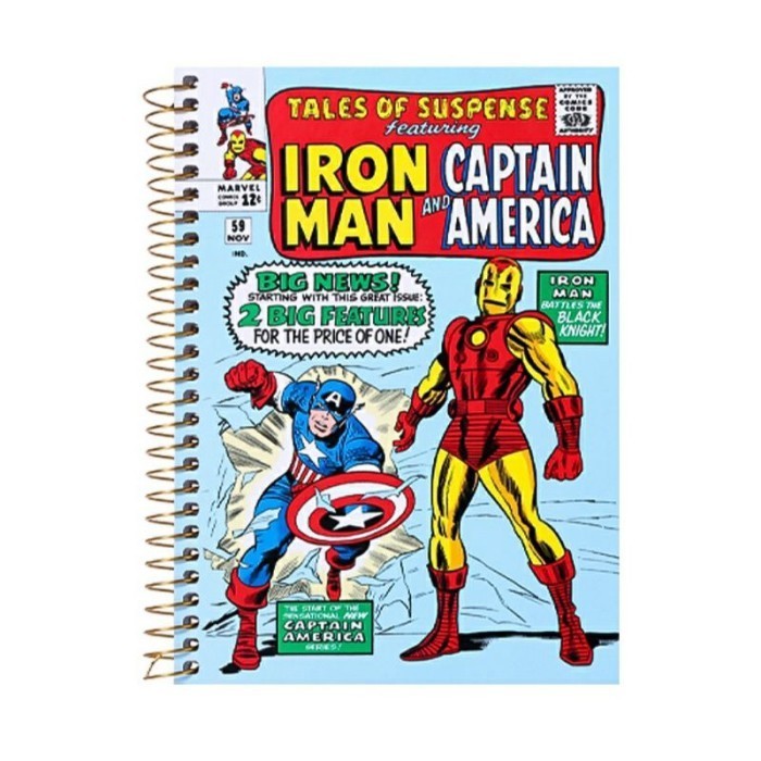 

Promo Miniso X Marvel Buku Tulis Notebook Isi 80S Hemat