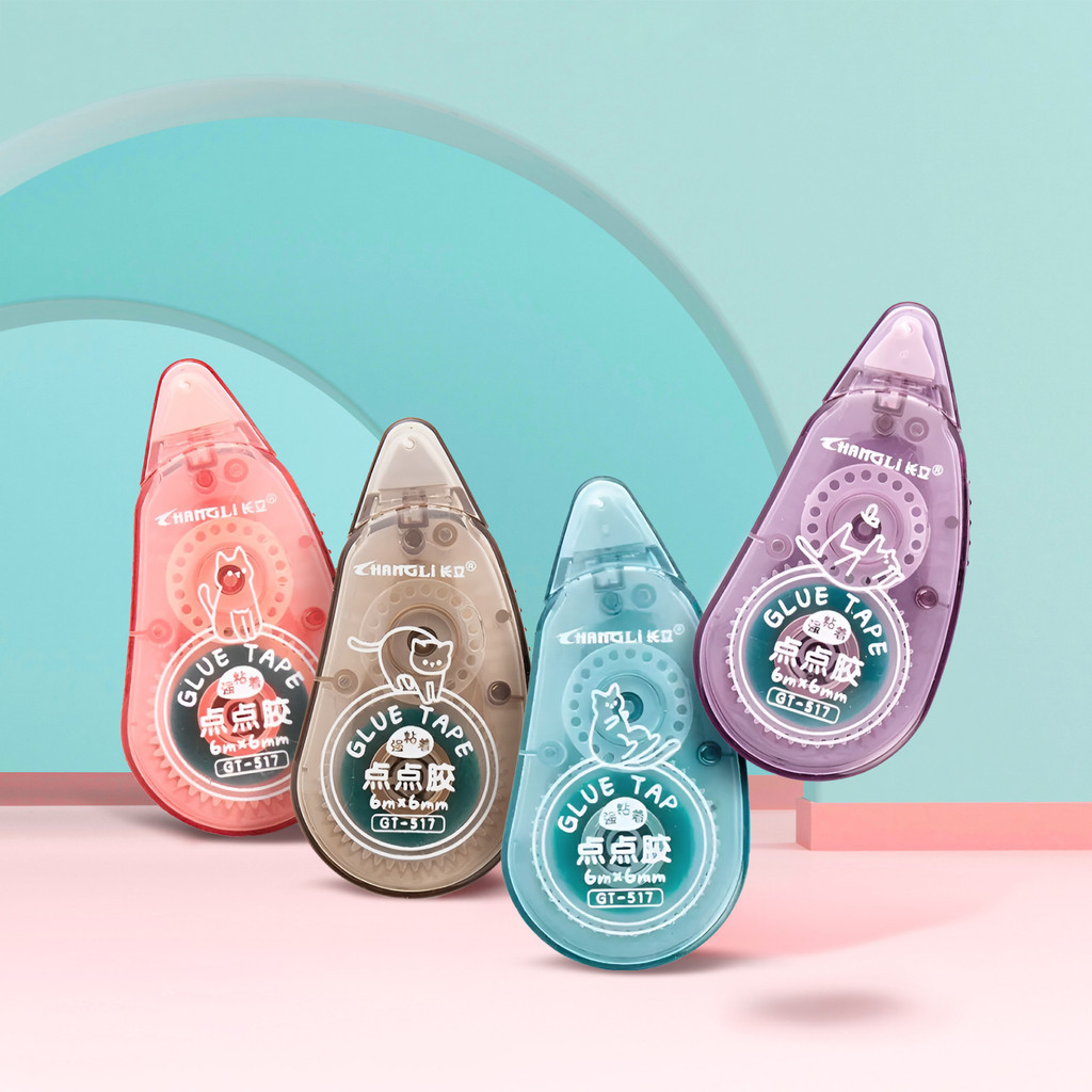 

Glue Tape/ Lem Kertas/ Lem Roller Changli Morandi 4 Meter FANCY GT-517