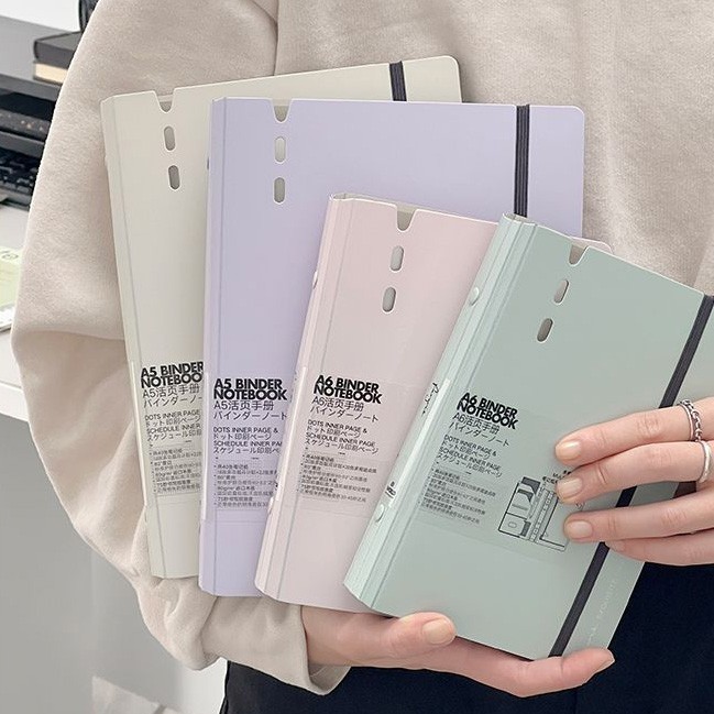 

Terlaris Binder Loose-Leaf Buku Notebook Spiral A5 Cover Pvc Tebal Isi 40 Hal Diskon