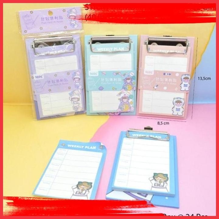 

(ANTI) STICKY MEMO PAD MOTIF SPACE GIRL SATUAN