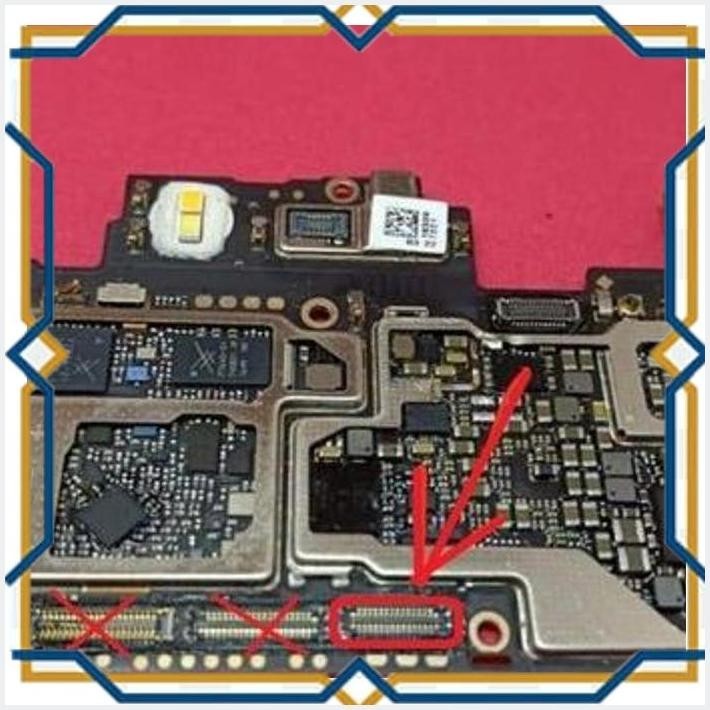 [NON] OPPO F3 PLUS KONEKTOR MAINBOARD 28 PIN DI MESIN FPC CONNECTOR ON BOARD 1 PCS