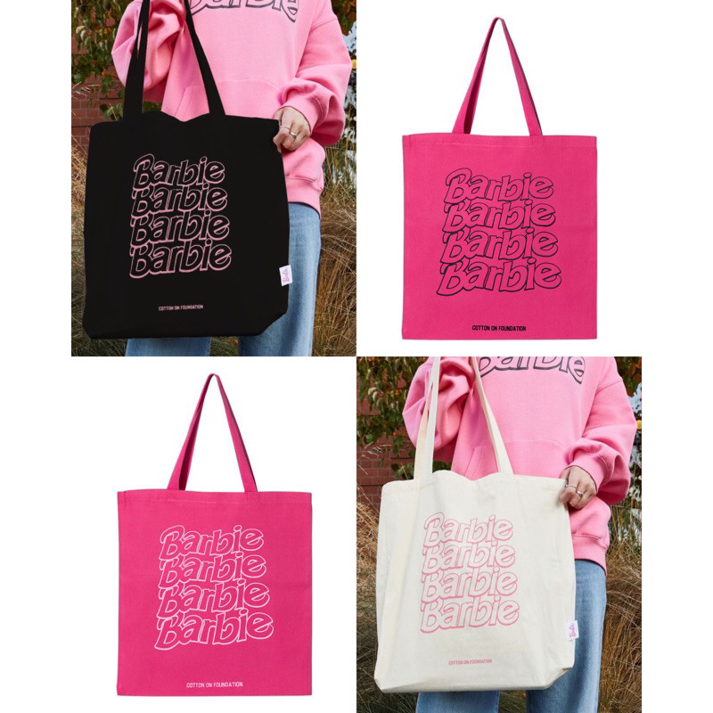 [BEST DEAL] Barbie x Cotton On Tote Bag
