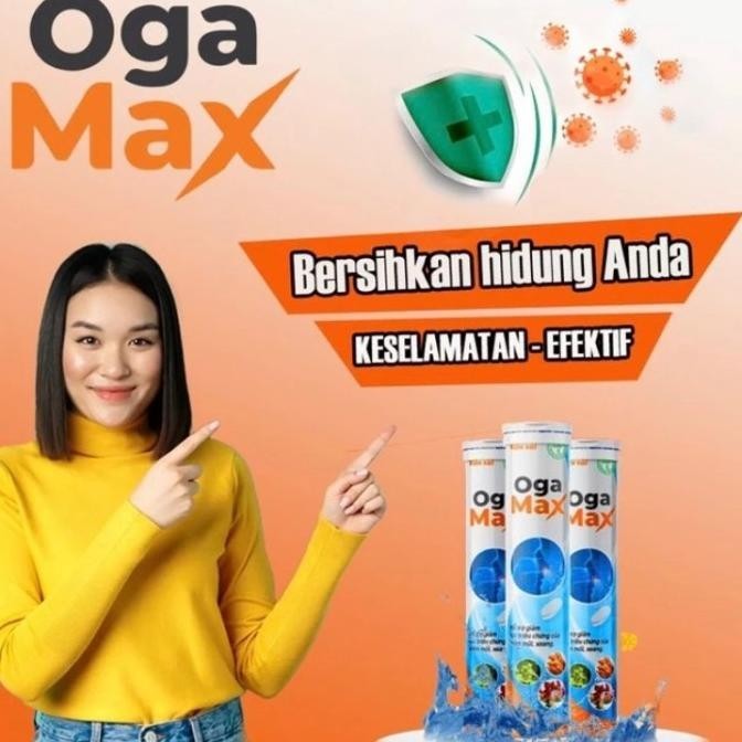 OGA MAX PLUS TERAPI NO. 1 MENGOBATI SINUSITIS