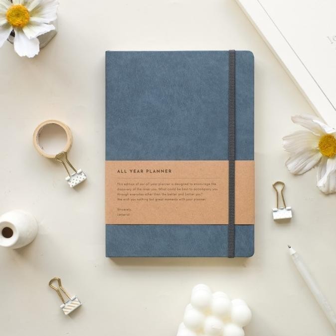 

Lucu Letterist - 2022 All Year Planner In Leather | Agenda / Jurnal 2022 Murah