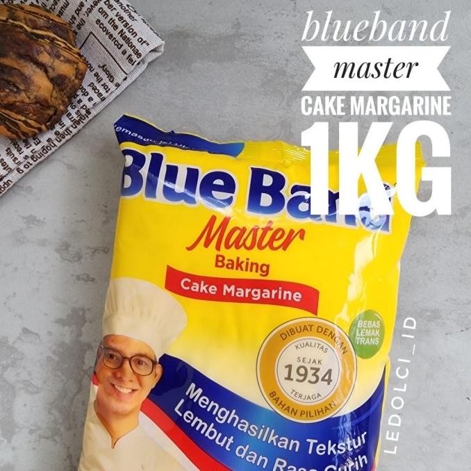 

+%+%+%] BLUE BAND MARGARIN MASTER BAKING CAKE MARGARIN KEMASAN ASLI 1 KG
