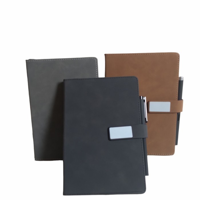 

Hadir Notebook Ukuran 25K Sampul Kulit Lembut/Buku Agenda Kerja Ukuran 25K Terbatas